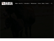 Tablet Screenshot of donkeyallbreedsaustralia.org